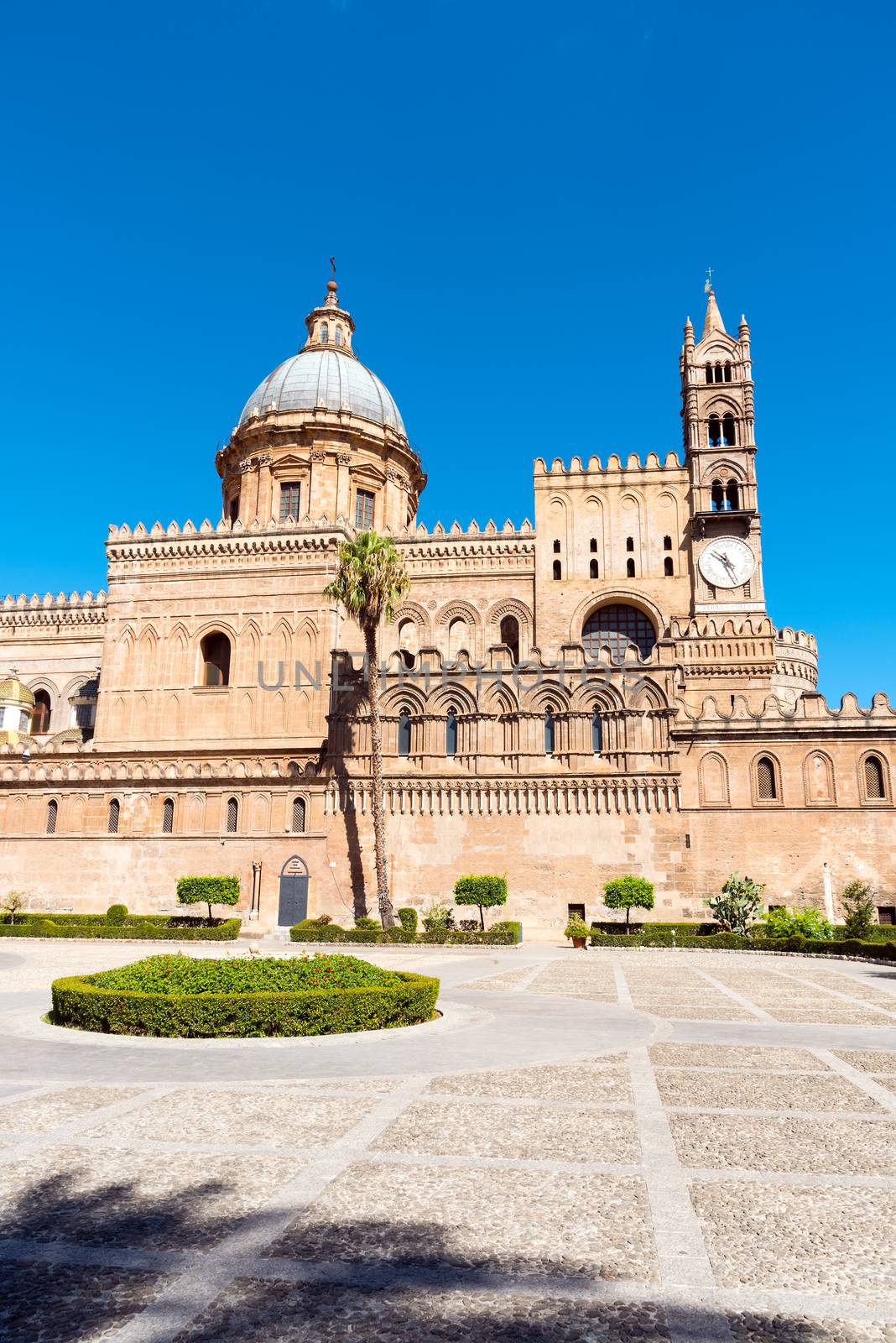 The huge cathedral of Palermo by elxeneize