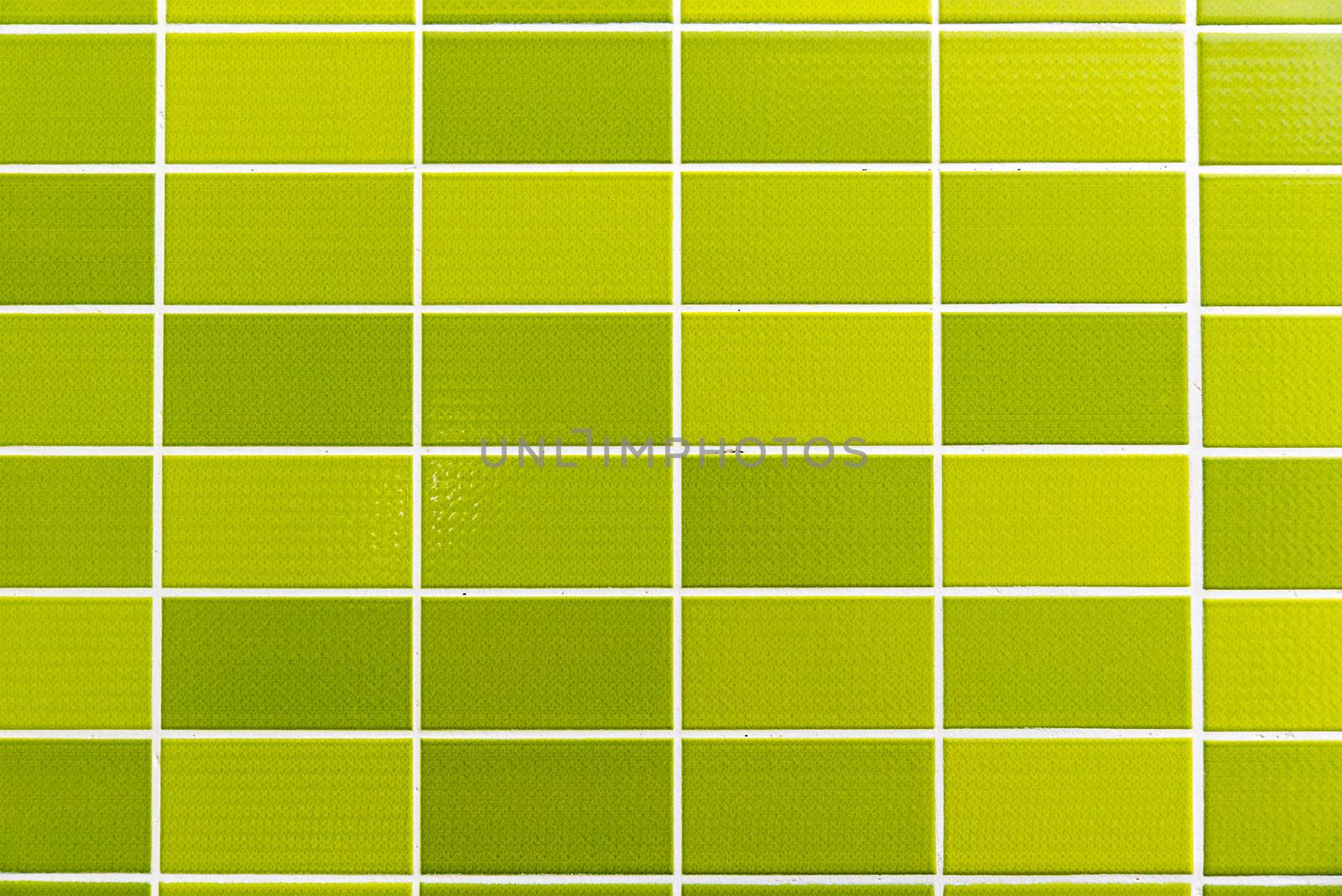 Green tiled background by elxeneize