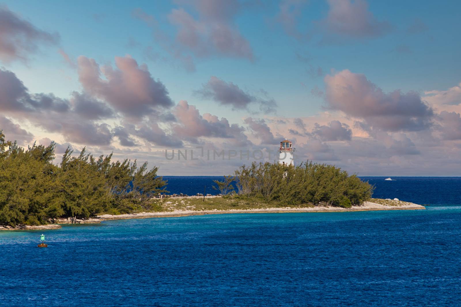 The Lighthouse in Nassau Bahamas on Point of Land