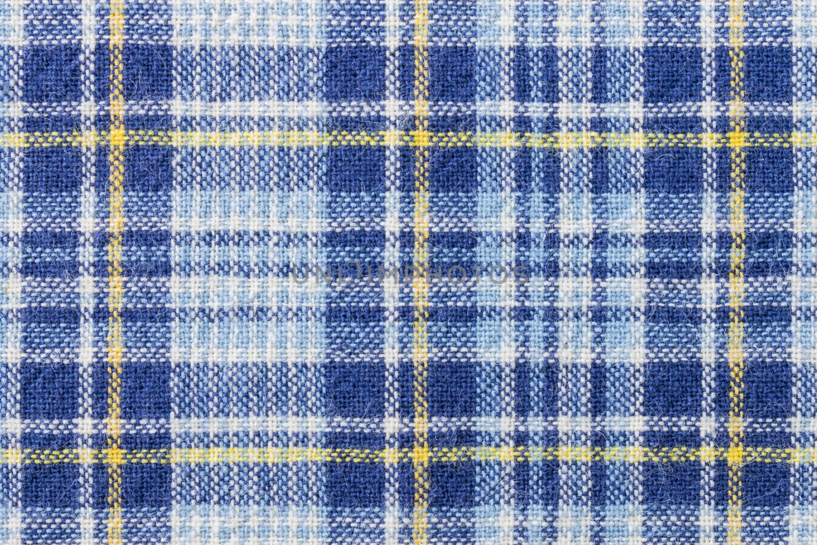 Blue and yellow tartan or plaid background for fashion design. Tartan or plaid pattern. Tartan or plaid background, Tartan or plaid fabric texture. Tartan or plaid texture.