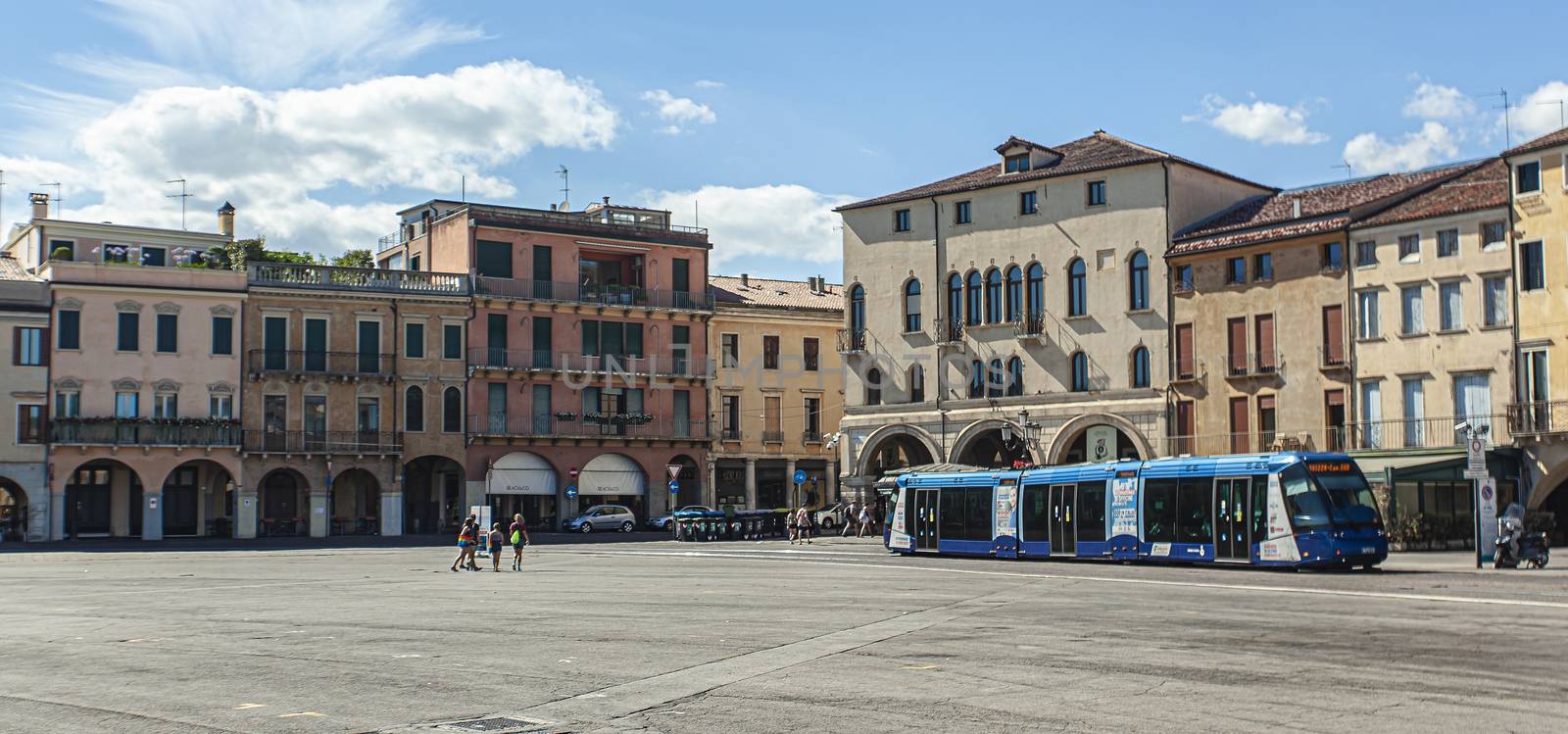PADOVA, ITALY 17 JULY 2020: Padua city center landscape