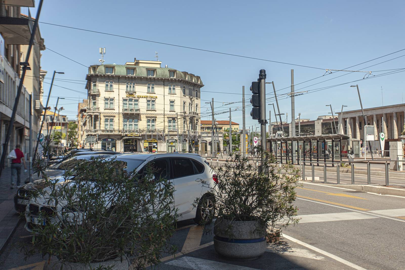 PADOVA, ITALY 17 JULY 2020: Building in Padua, Italy