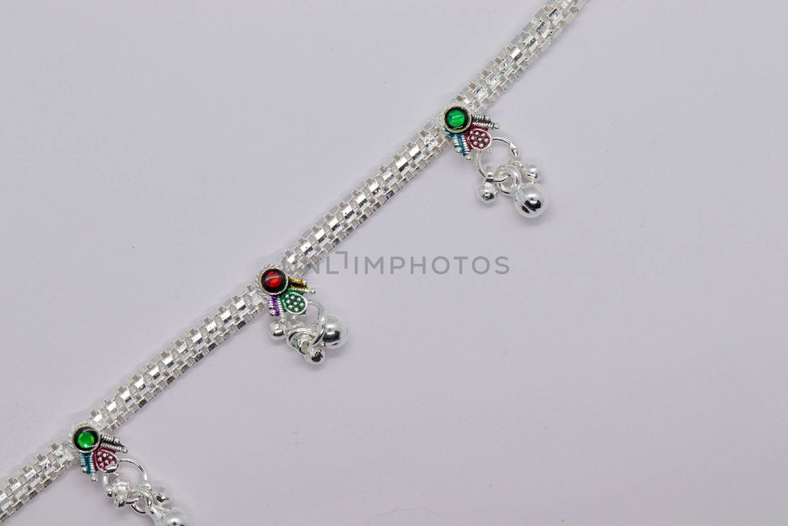 one silver leg chain with Anklets for design (anklet) by 9500102400