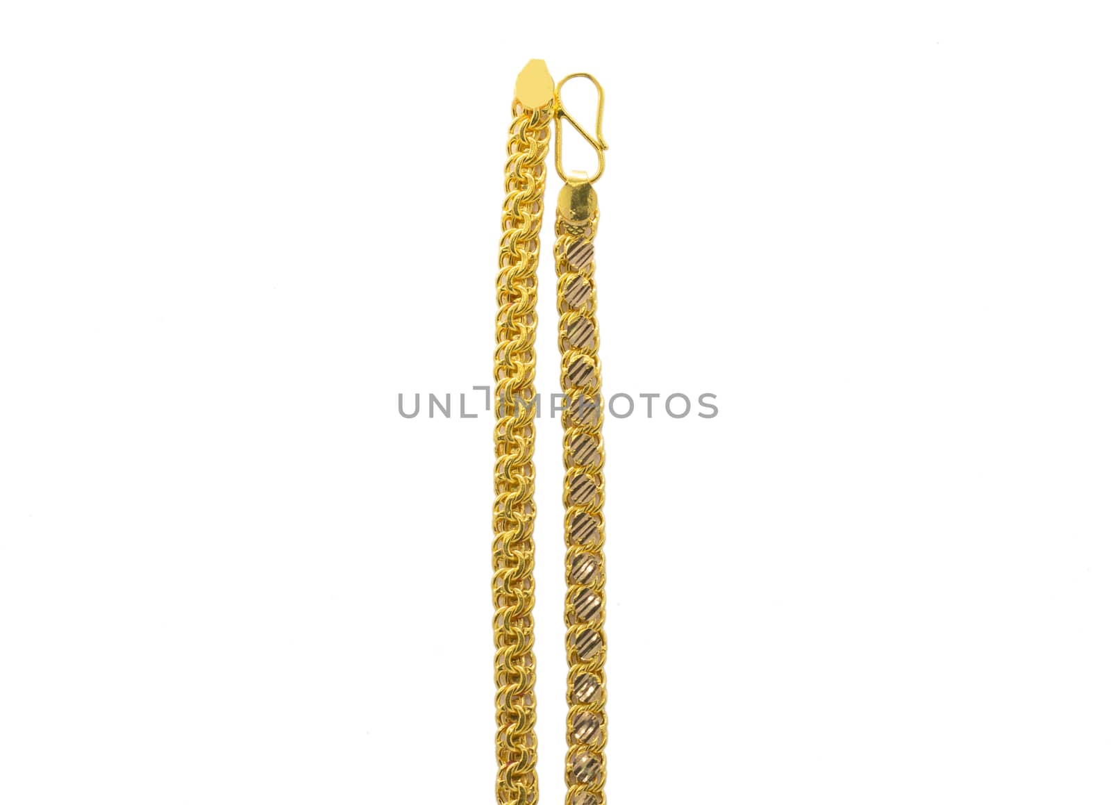 gold chain design on white background by 9500102400