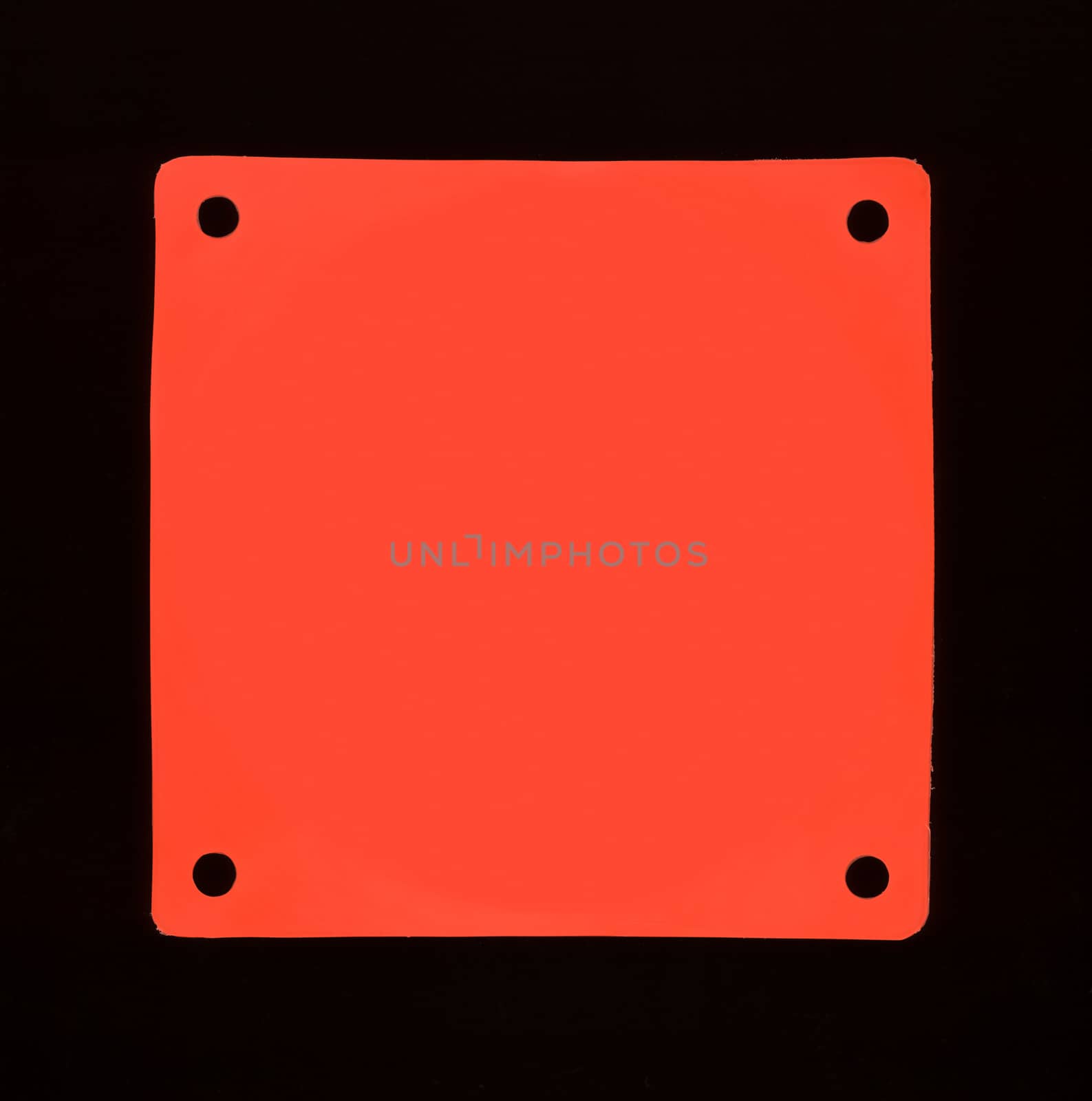 blank orange sign by claudiodivizia