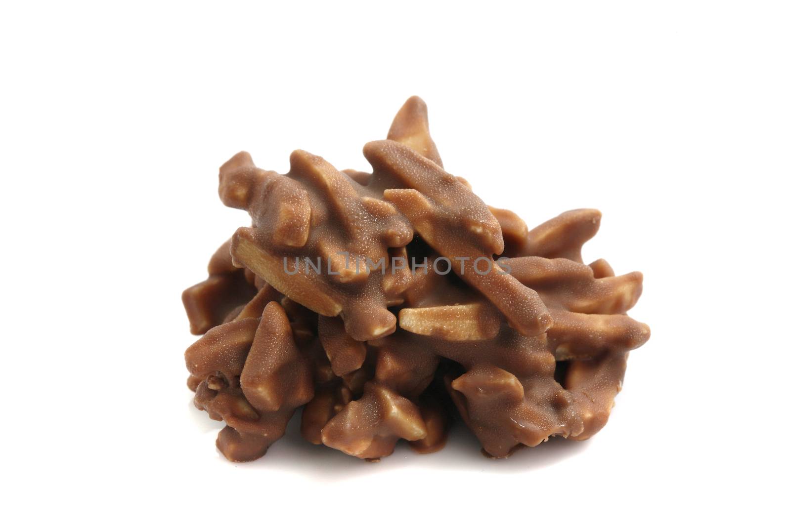 Chocolated isolated in white background