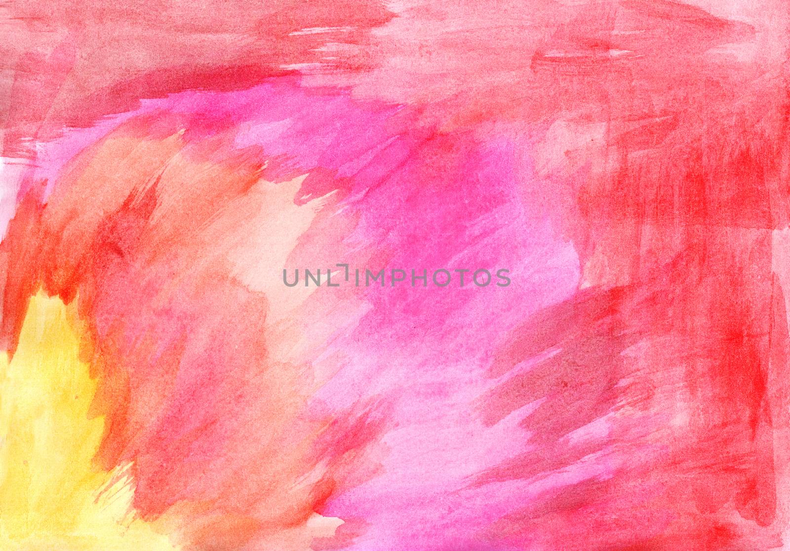 Colorful color watercolor background, abstract color background by Grommik