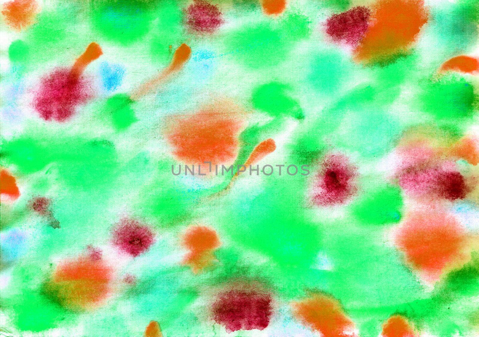 Multicolored colorful watercolor background for design and decoration.