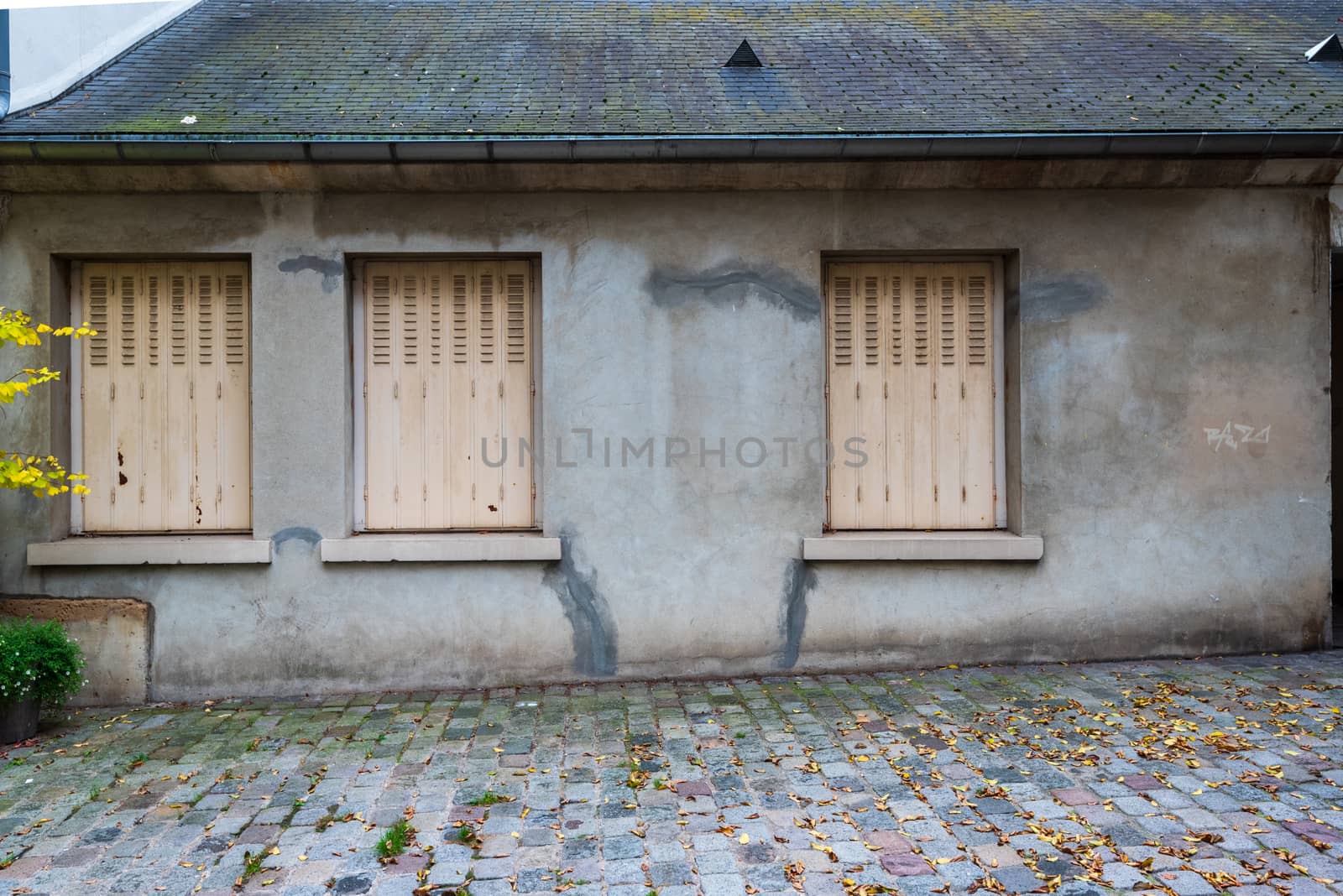 Small Courtyard in Paris by jfbenning
