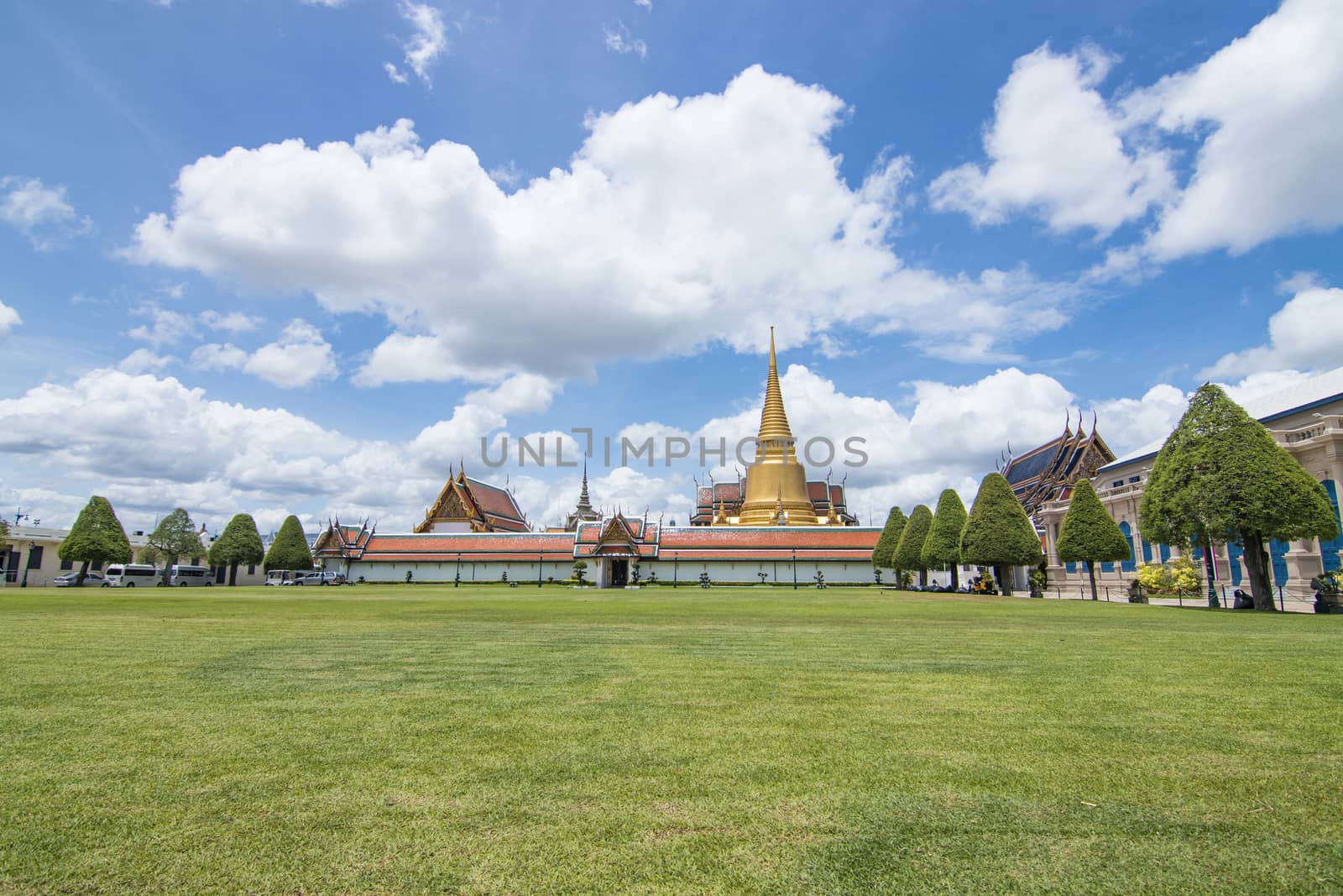 Wat Phra Kaew, Thailand Temple of the Emerald Buddha (officially known as Wat Phra Sri Rattana Satsadaram is regarded as the most important Buddhist temple in Thailand