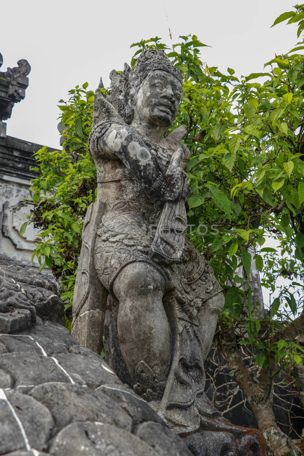 Sculpture in Pura Lempuyang Luhur in west of Bali, Indonesia.