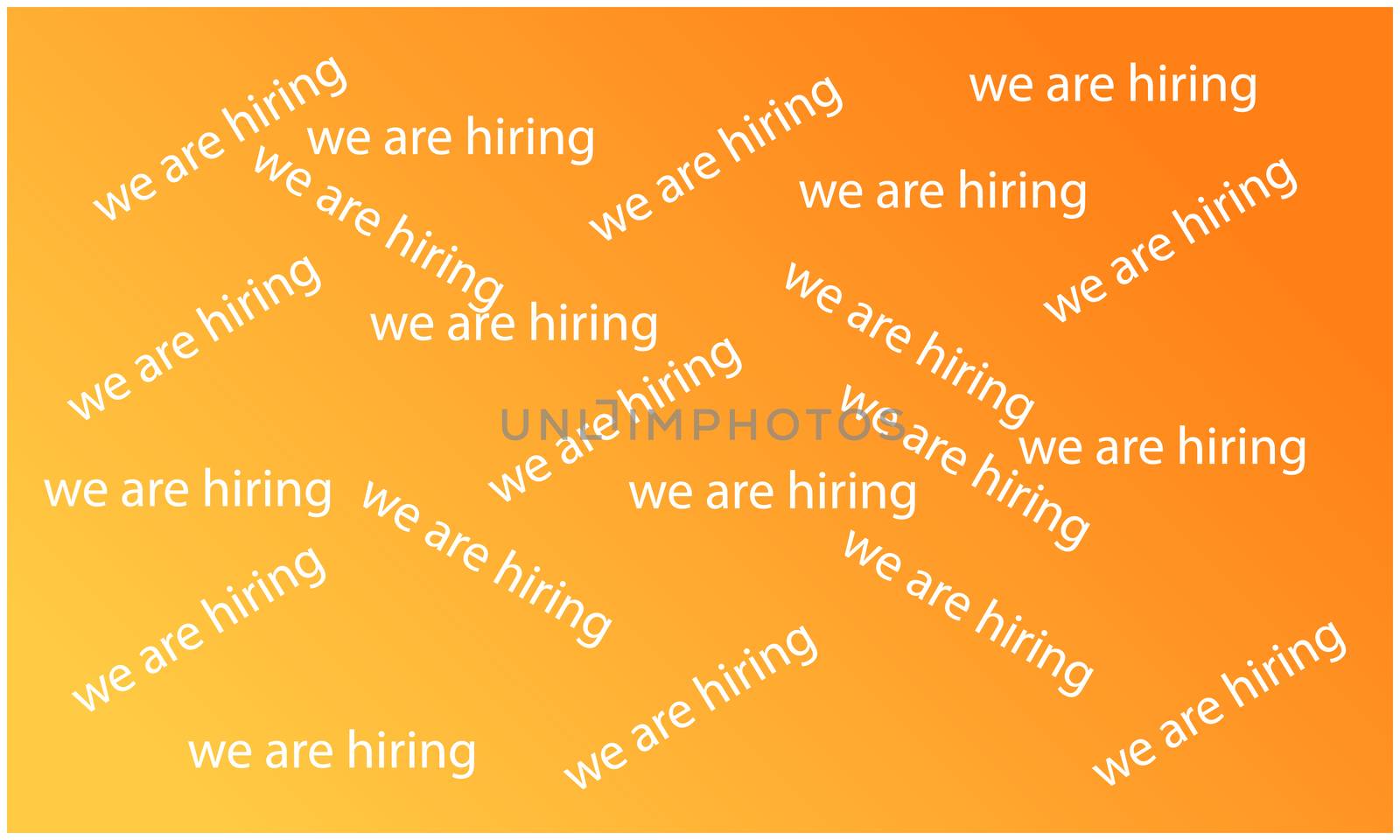 we are hiring template on abstract backgrounds