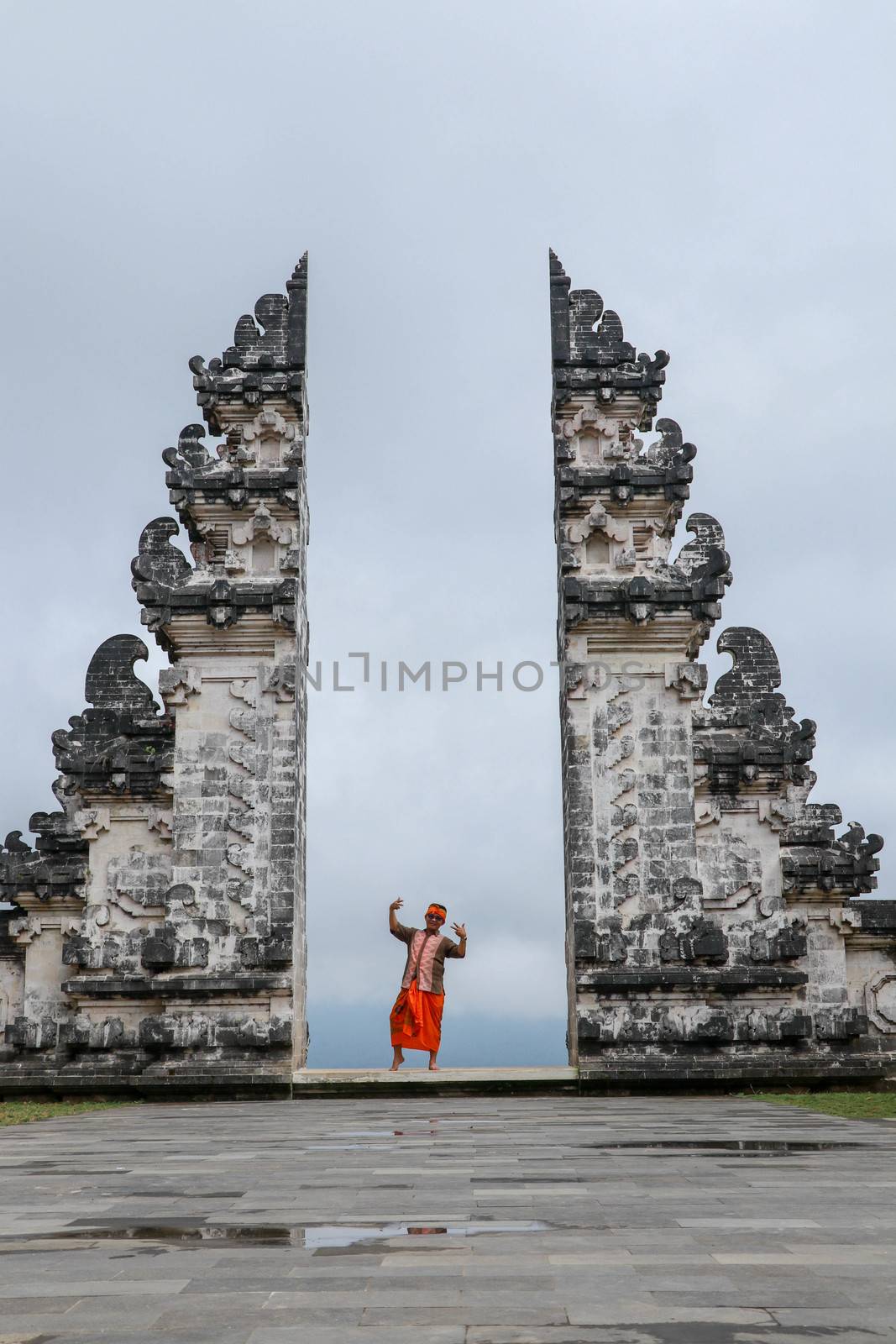 Heaven gates in pura Lempuyang ,Bali, Indonesia.