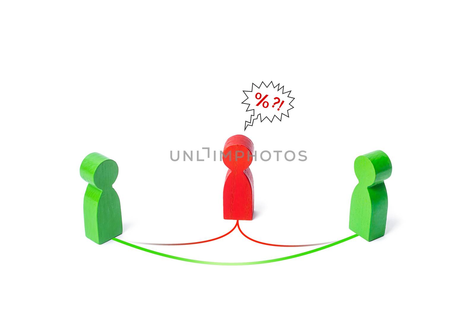Persons communicate directly bypassing intermediary. Rejection mediation services, bureaucracy corruption risks. Reducing business costs expenses, stopping kickbacks. Work optimization, extra charge