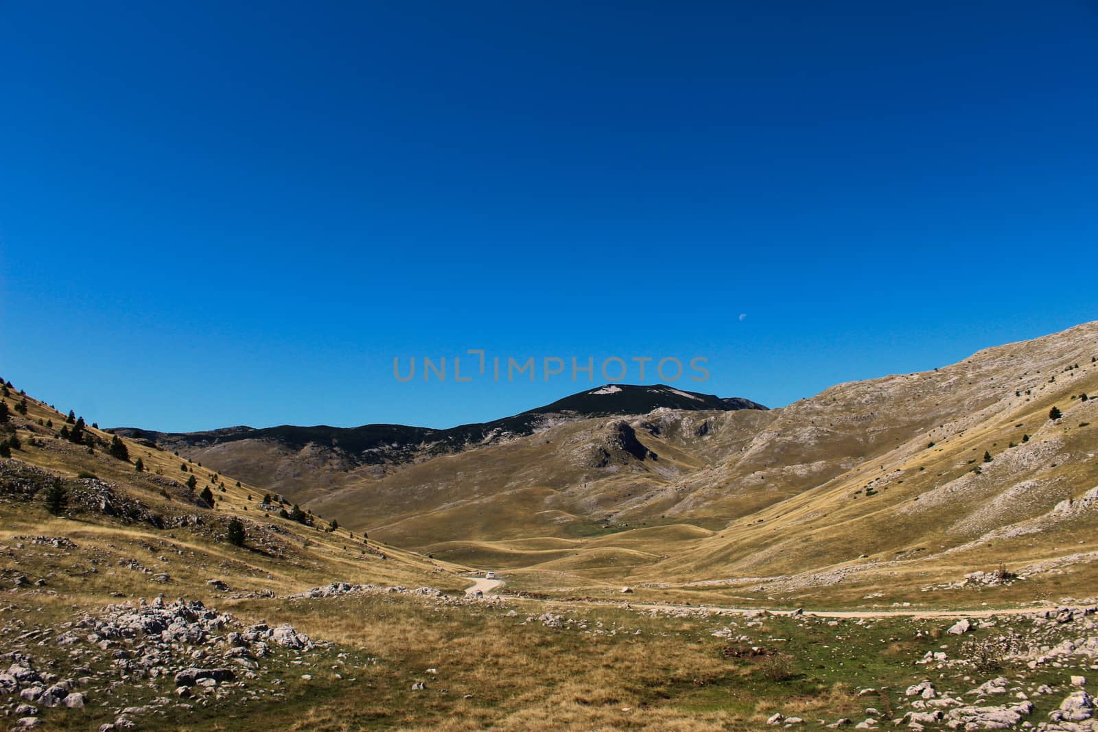 Rocky landscape on the mountain Bjelasnica, beautiful wallpaper. Autumn view on the mountain Bjelasnica, Bosnia and Herzegovina. by mahirrov