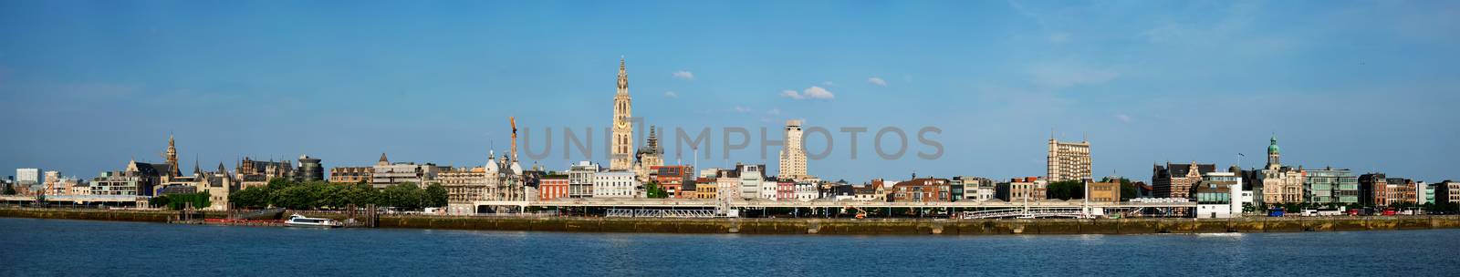 Antwerp view, Belgium by dimol