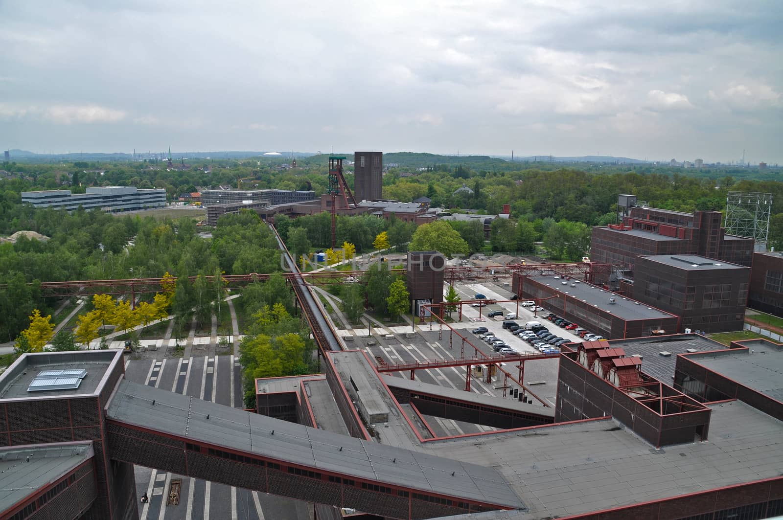 Former coal mine in Essen, Germany.