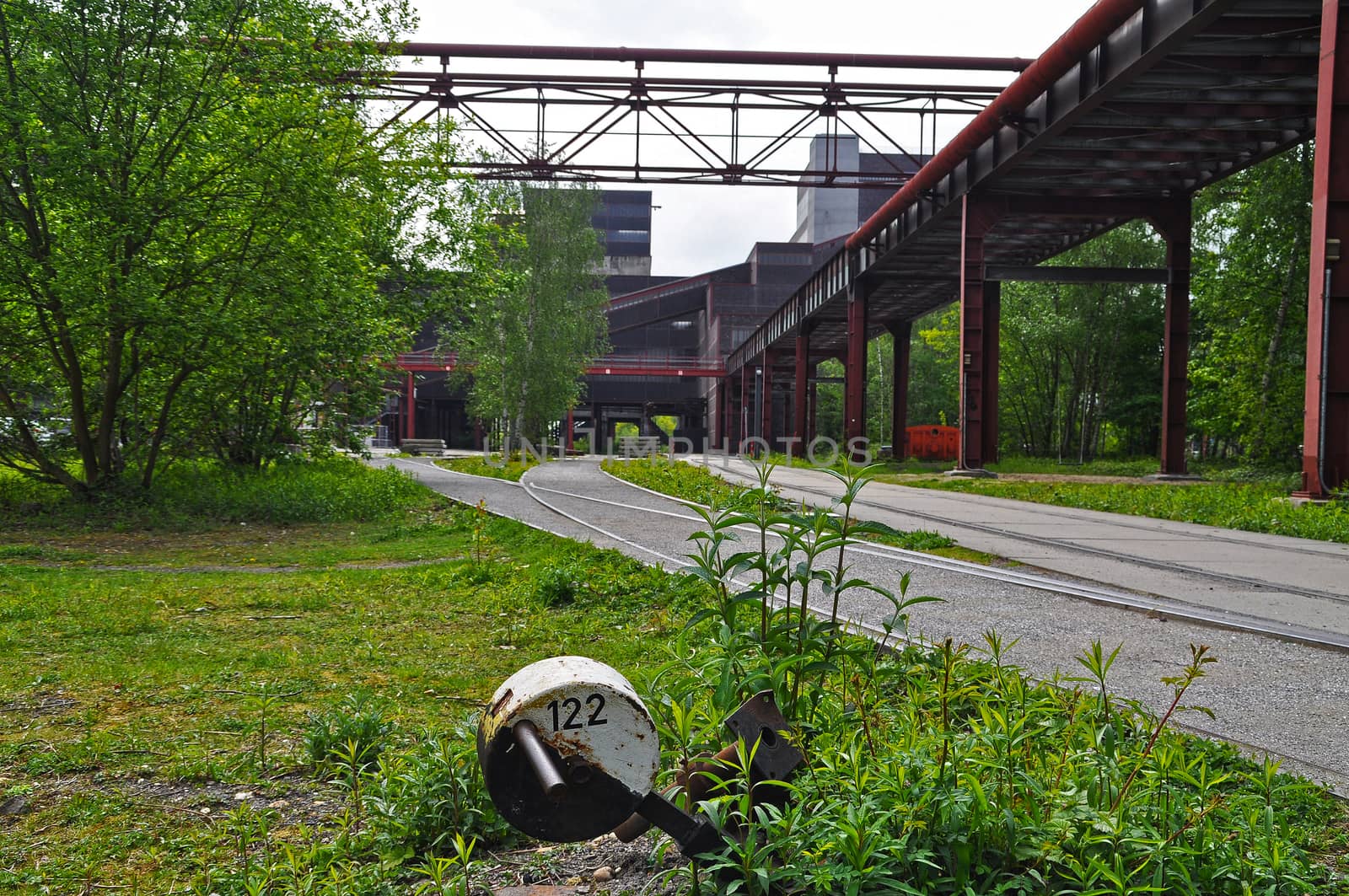 Former coal mine in Essen, Germany.