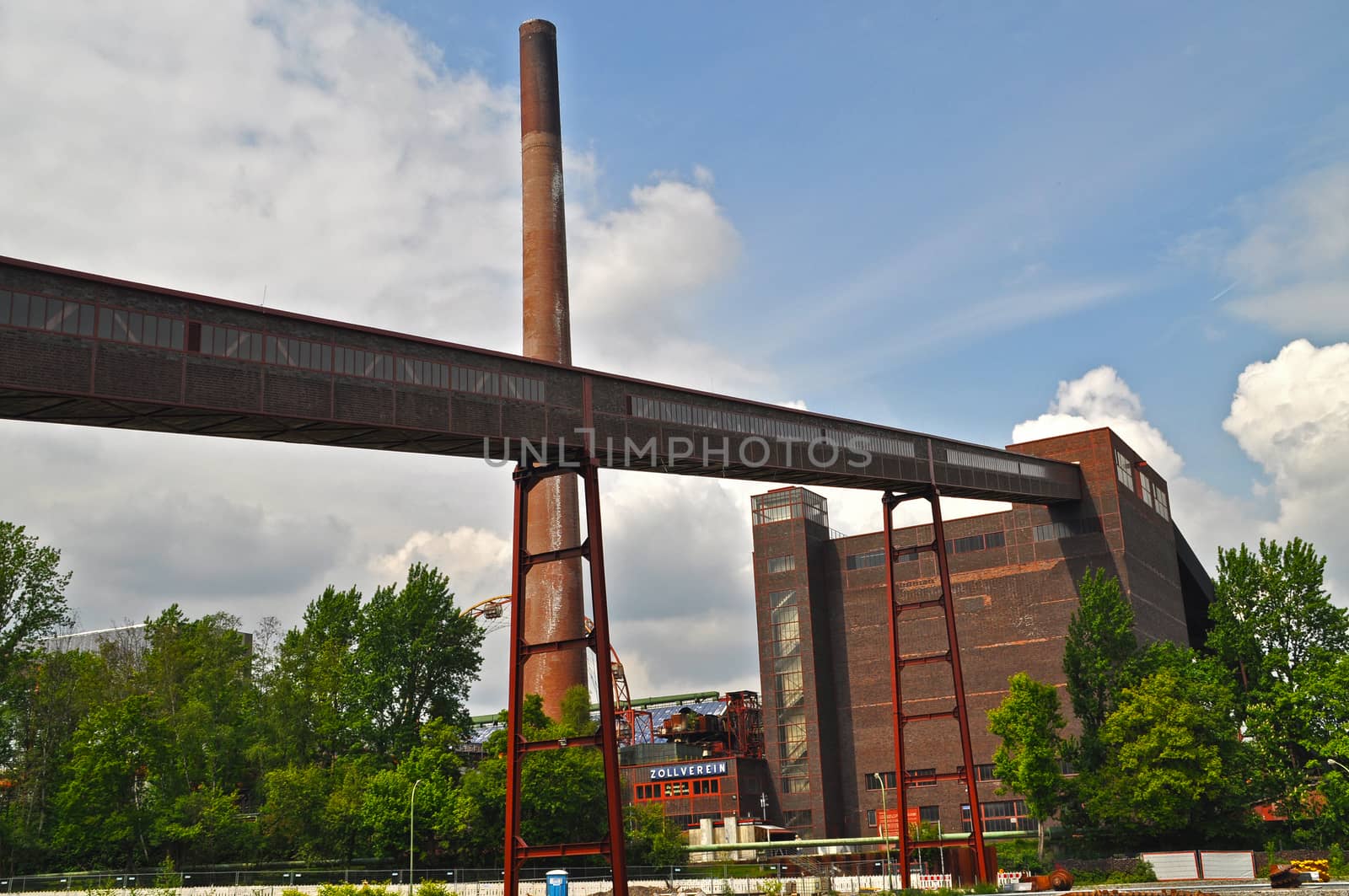 Abandoned industry in Essen, Germany.