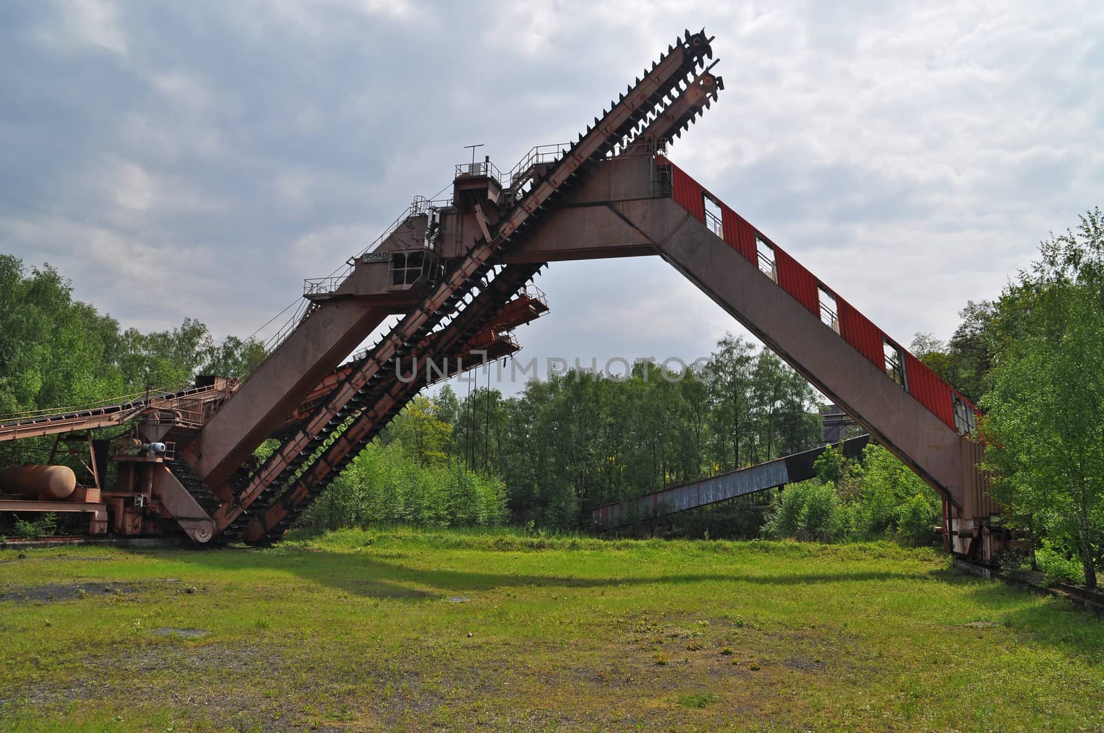 Abandoned industry in Essen, Germany.