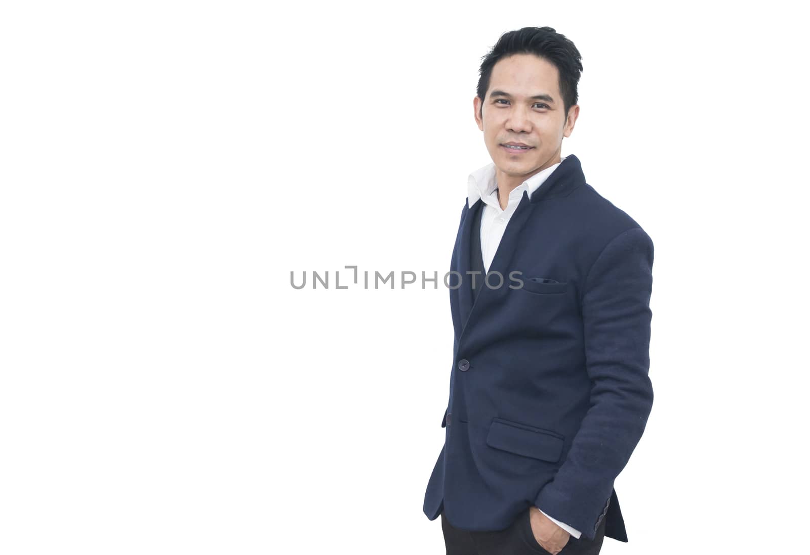 Asian  businessman with business suit  by Gobba17