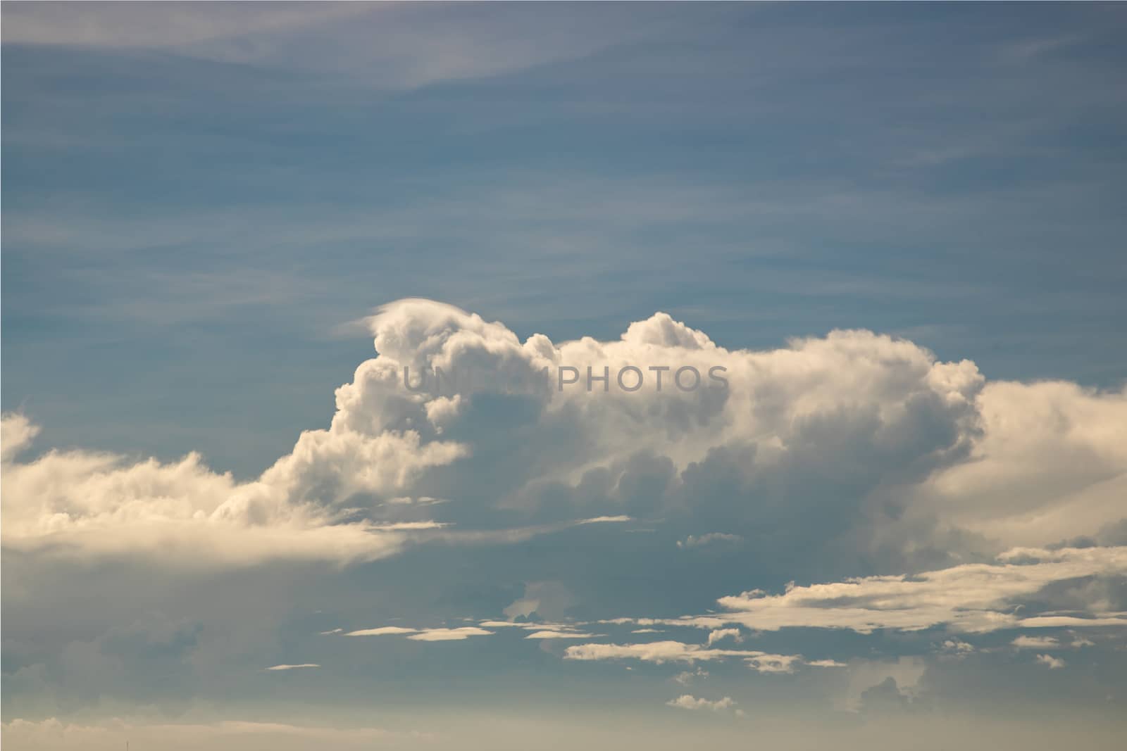 Beautiful sky with clouds background. The softness of the clouds and the brightness of the sky. Light blue background. Relaxing feeling and inspirational. copy space.