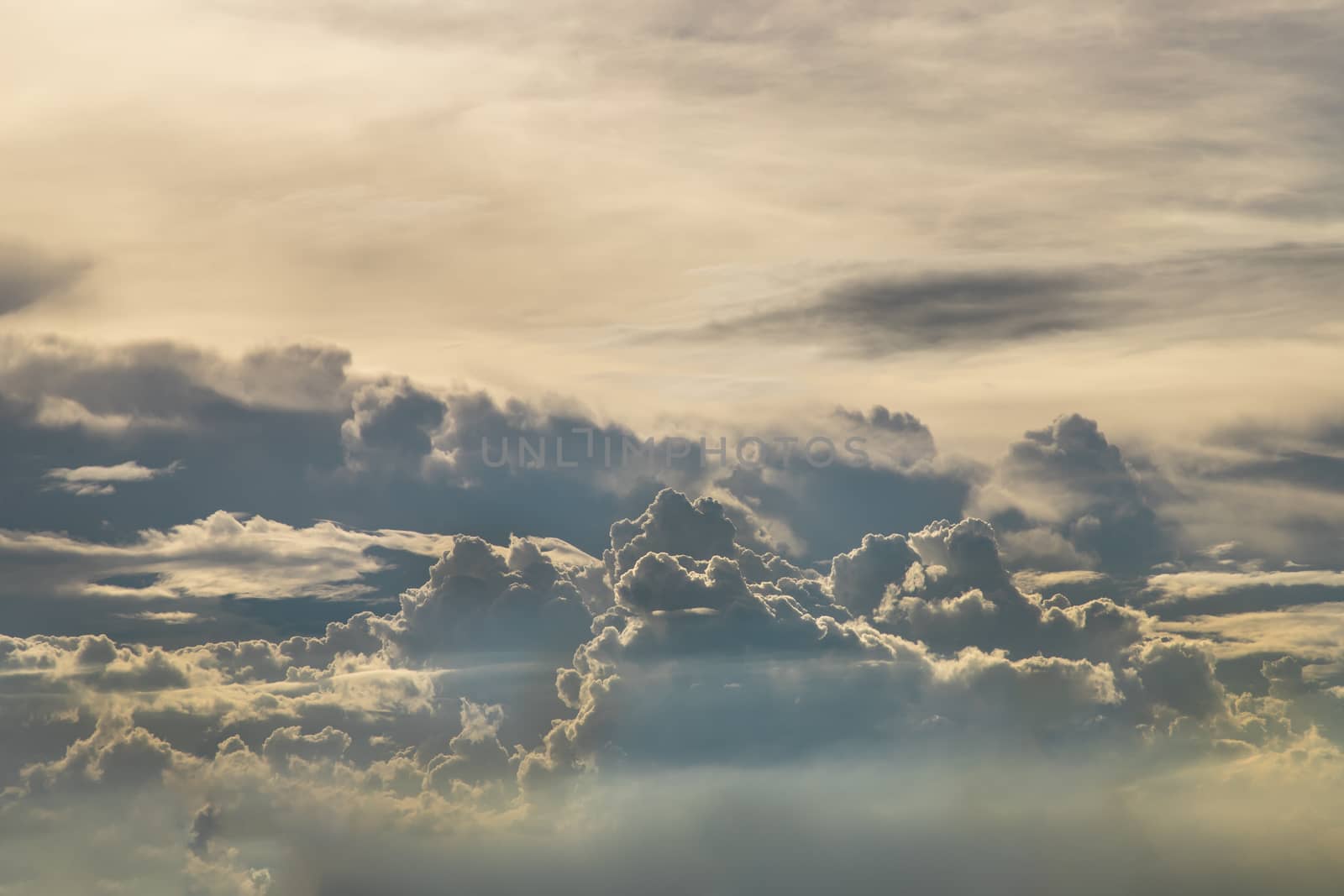 Beautiful sky with clouds background. The softness of the clouds and the brightness of the sky. Light blue background. Relaxing feeling and inspirational. copy space.