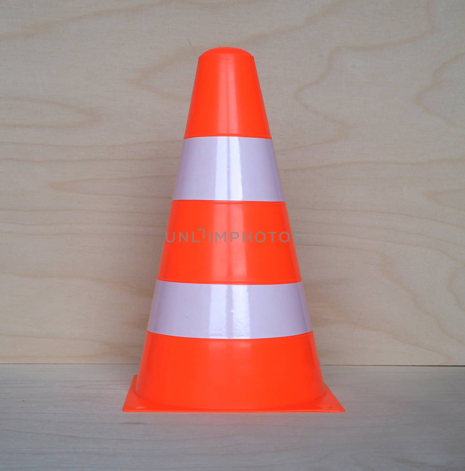 traffic cone sign by claudiodivizia