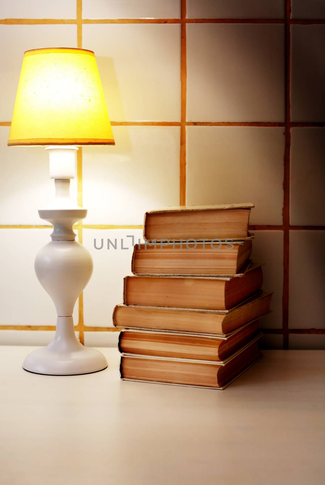 Lamp And Books by kvkirillov