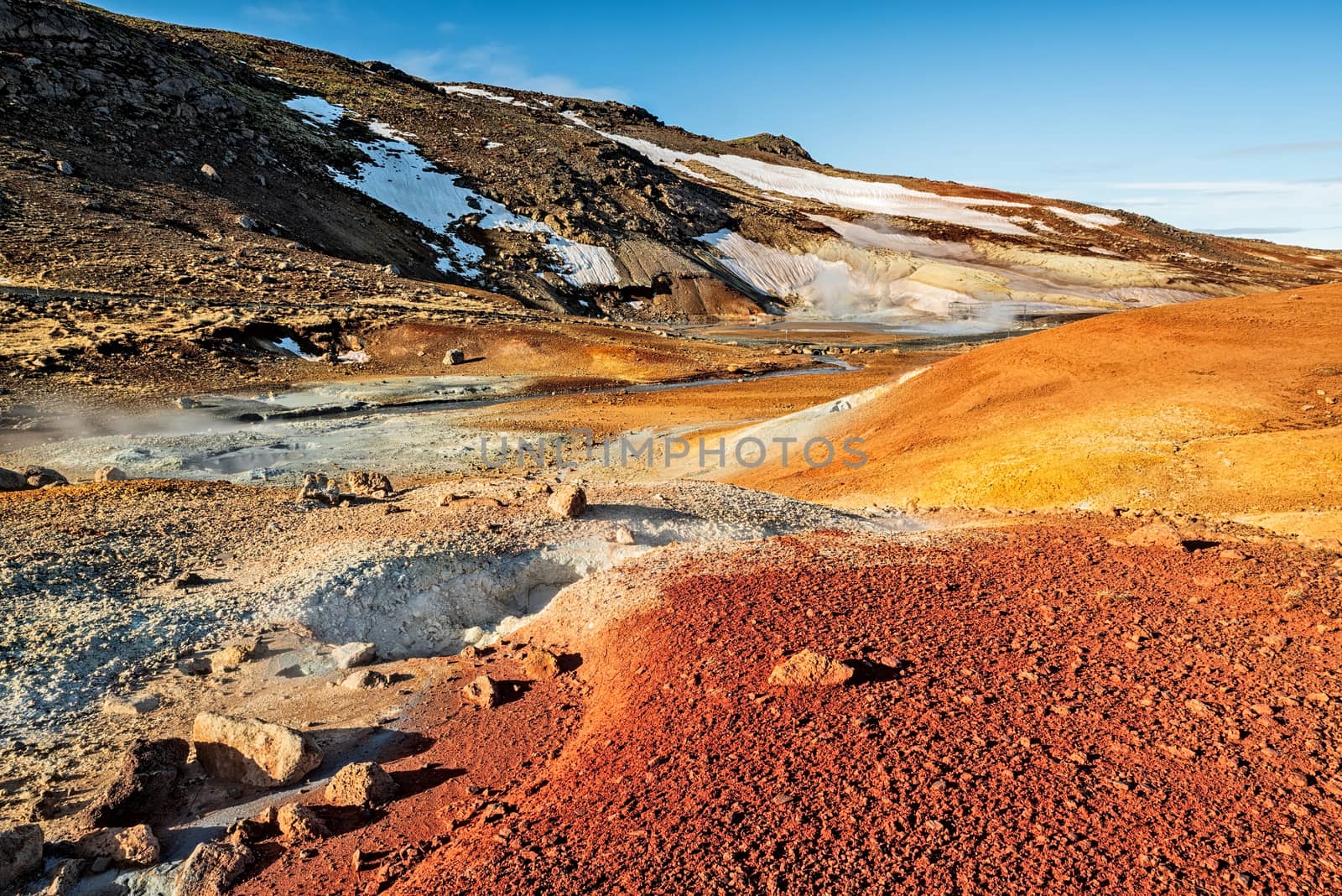 Krysuvik sulphuric area in Iceland by LuigiMorbidelli