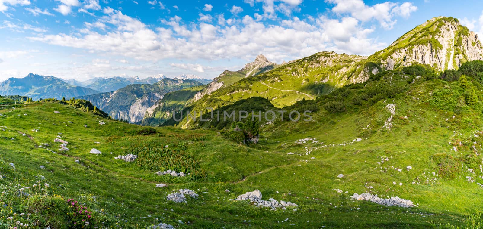 Fantastic hike in the Lechquellen Mountains in Vorarlberg Austria by mindscapephotos