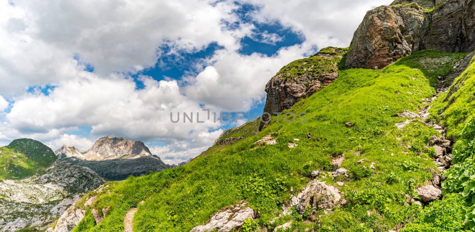 Fantastic hike in the Lechquellen Mountains in Vorarlberg Austria by mindscapephotos