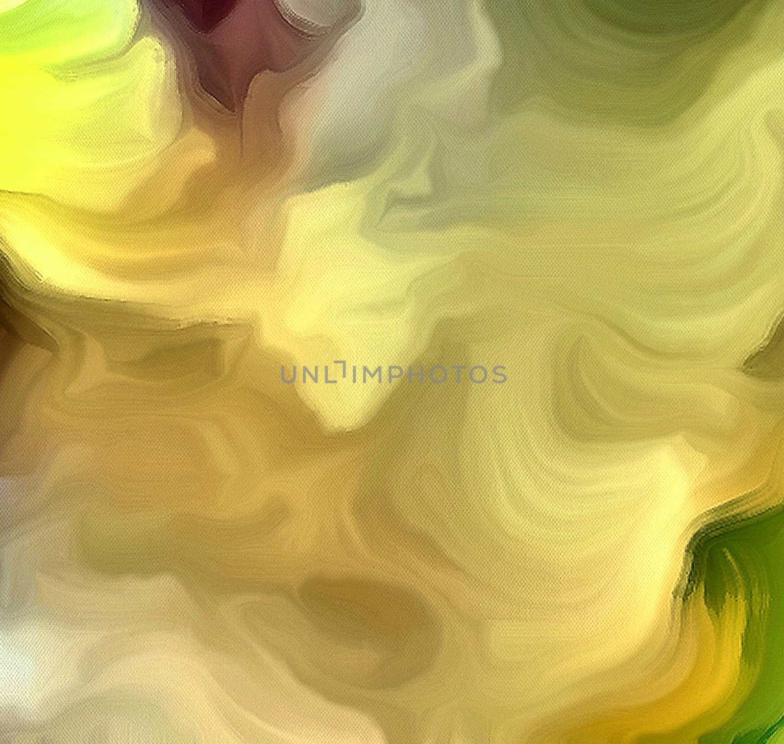 Swirling Pastel Colors Abstract. 3D rendering.