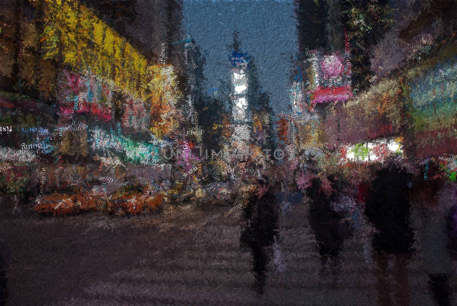 Time square by applesstock