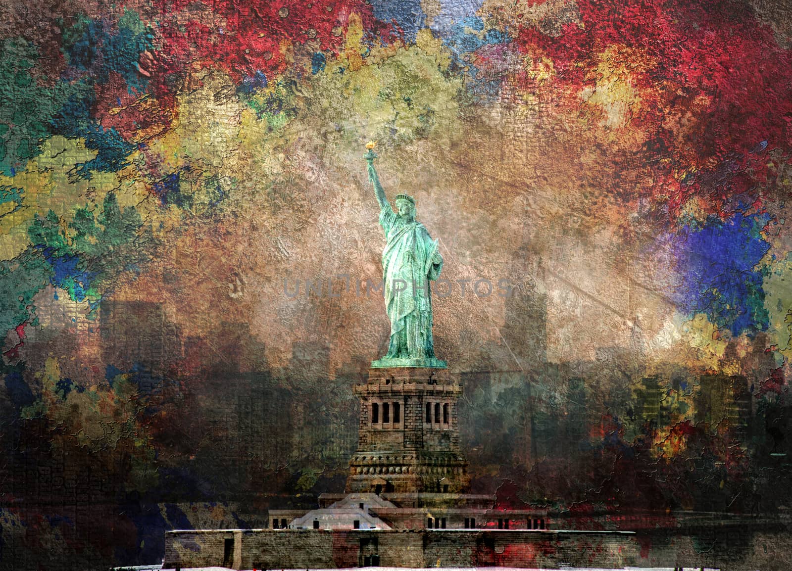 Liberty Statue by applesstock