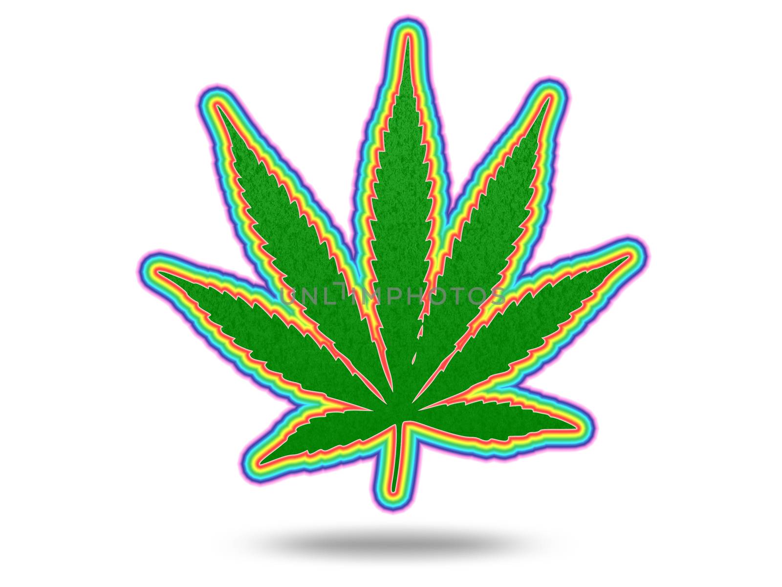 Marijuana Leaf by applesstock