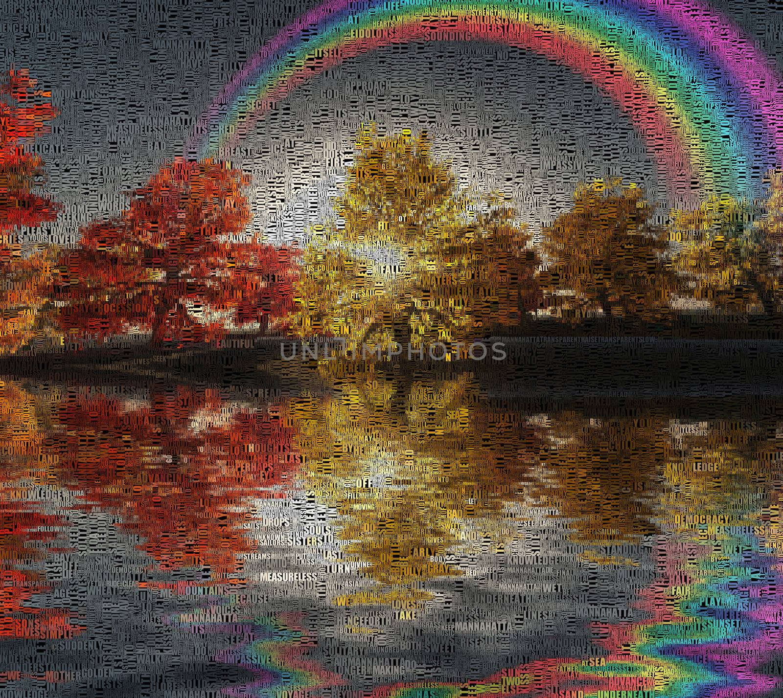 Autumn rainbow by applesstock