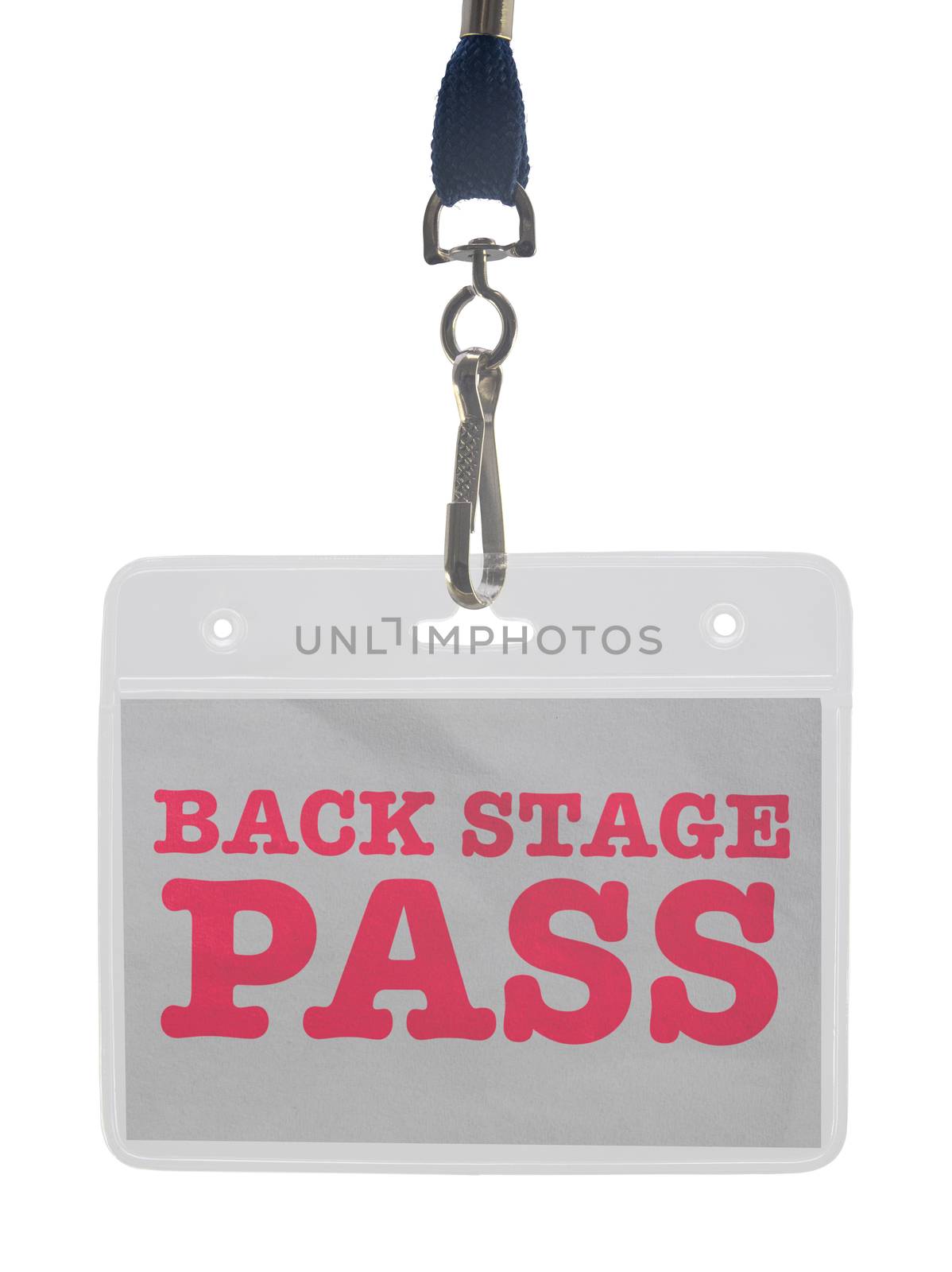 Back Stage Pass In A Lanyard by mrdoomits