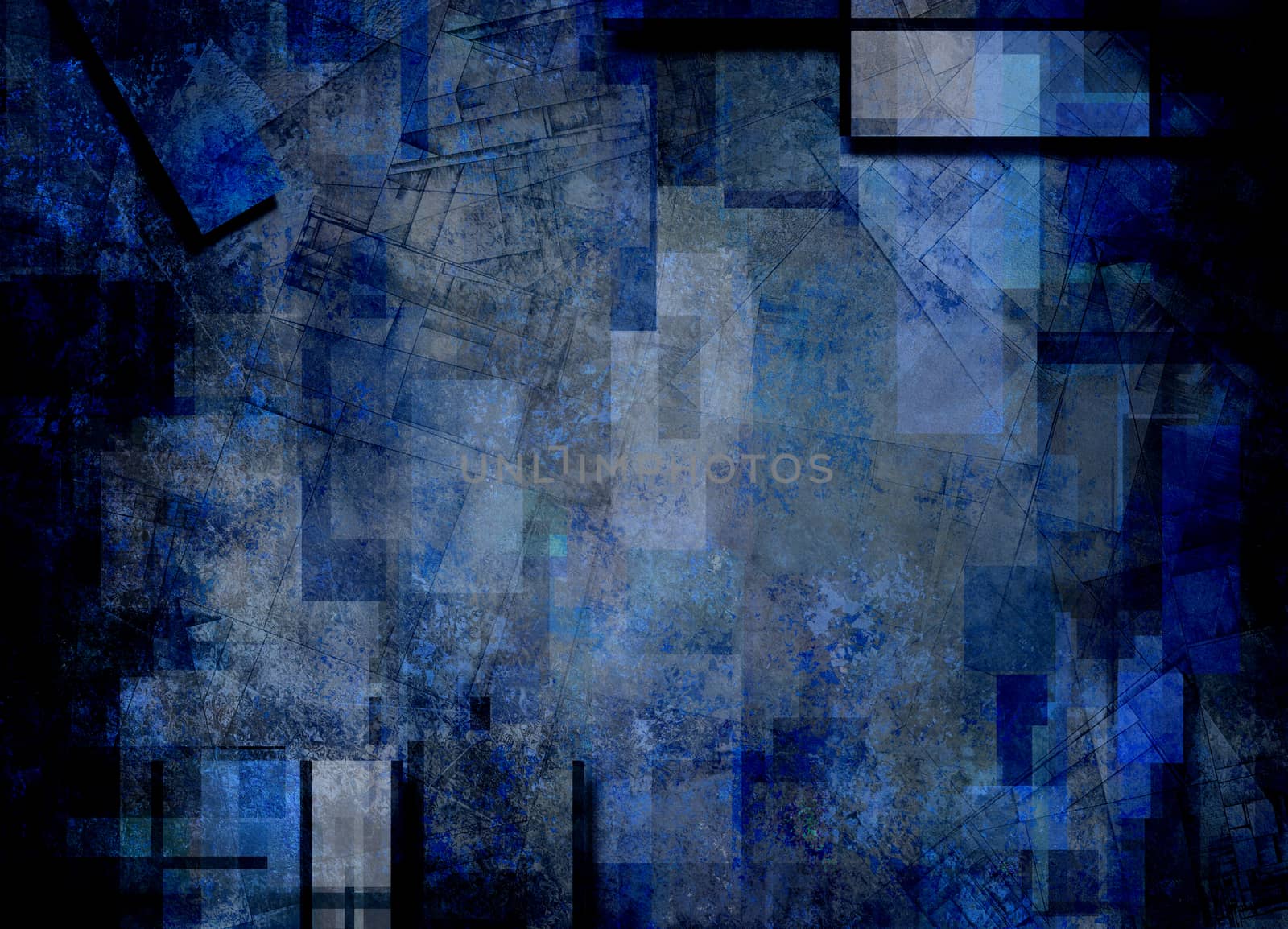 Muted Abstract Background. 3D rendering
