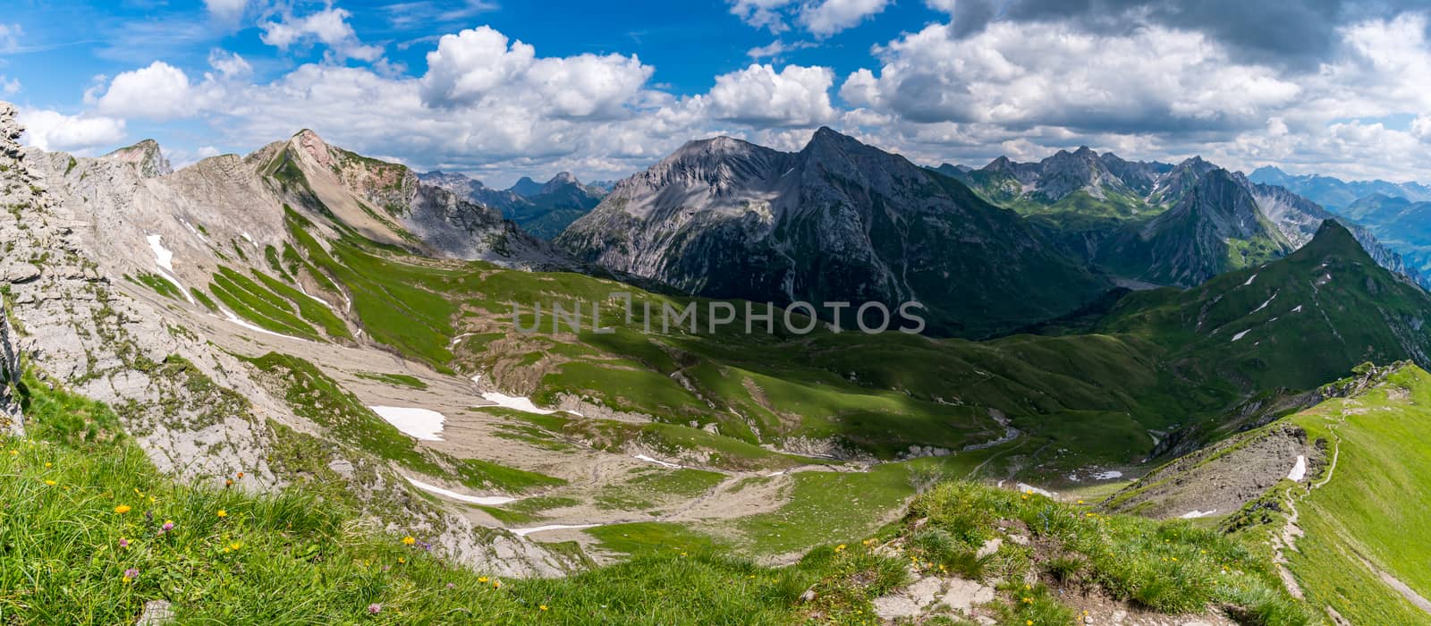 Fantastic hike in the Lechquellen Mountains in Vorarlberg Austria by mindscapephotos