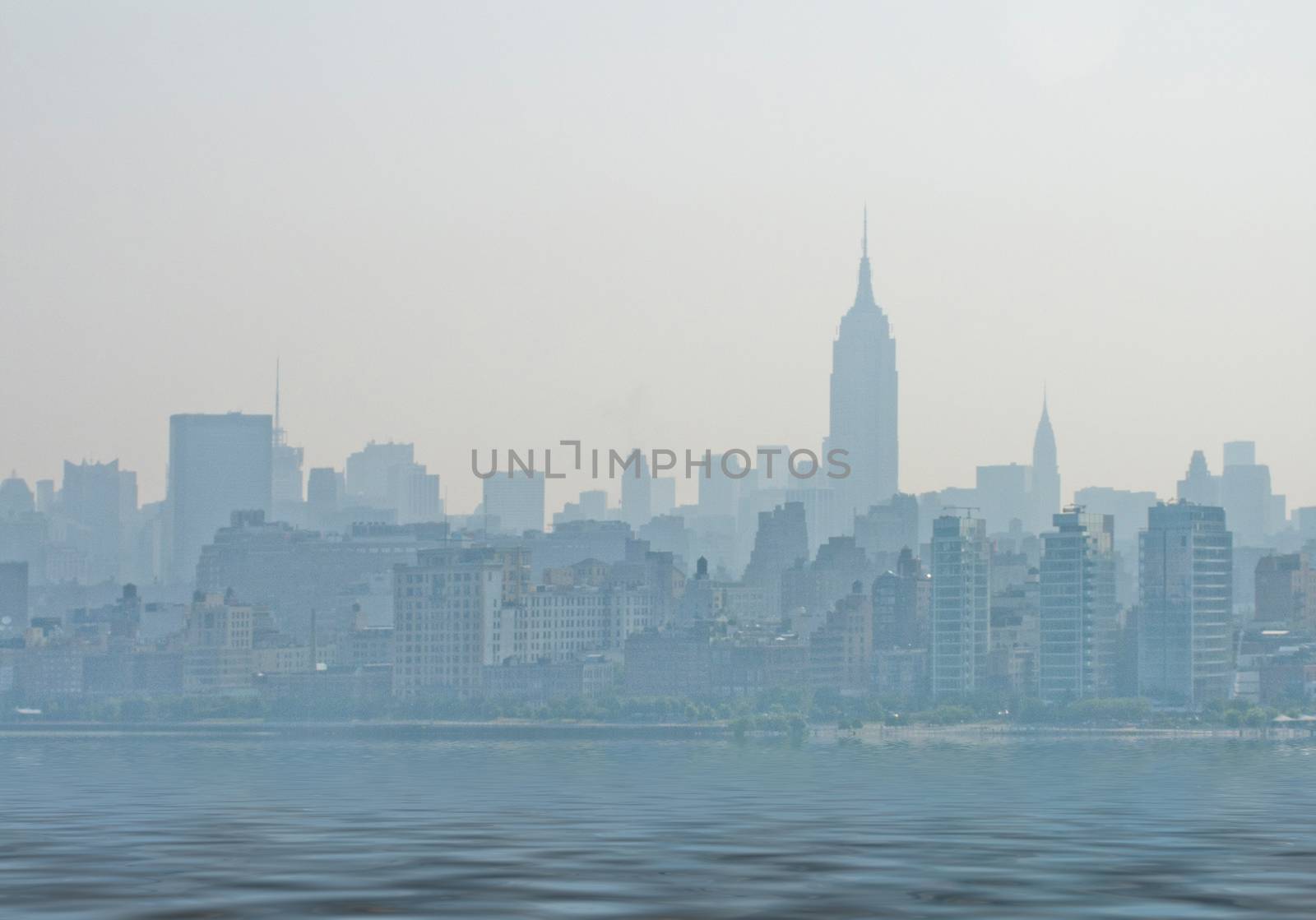 Fantasy New York City Skyline