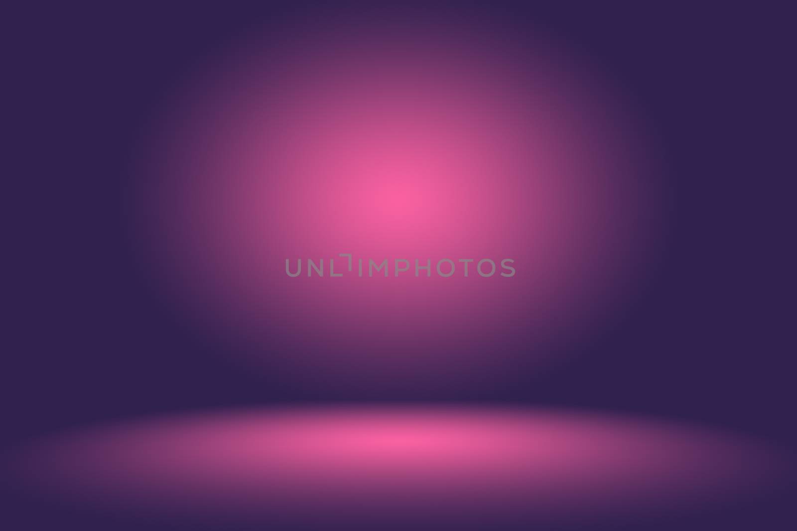 Studio Background Concept - Dark Gradient purple studio room background for product