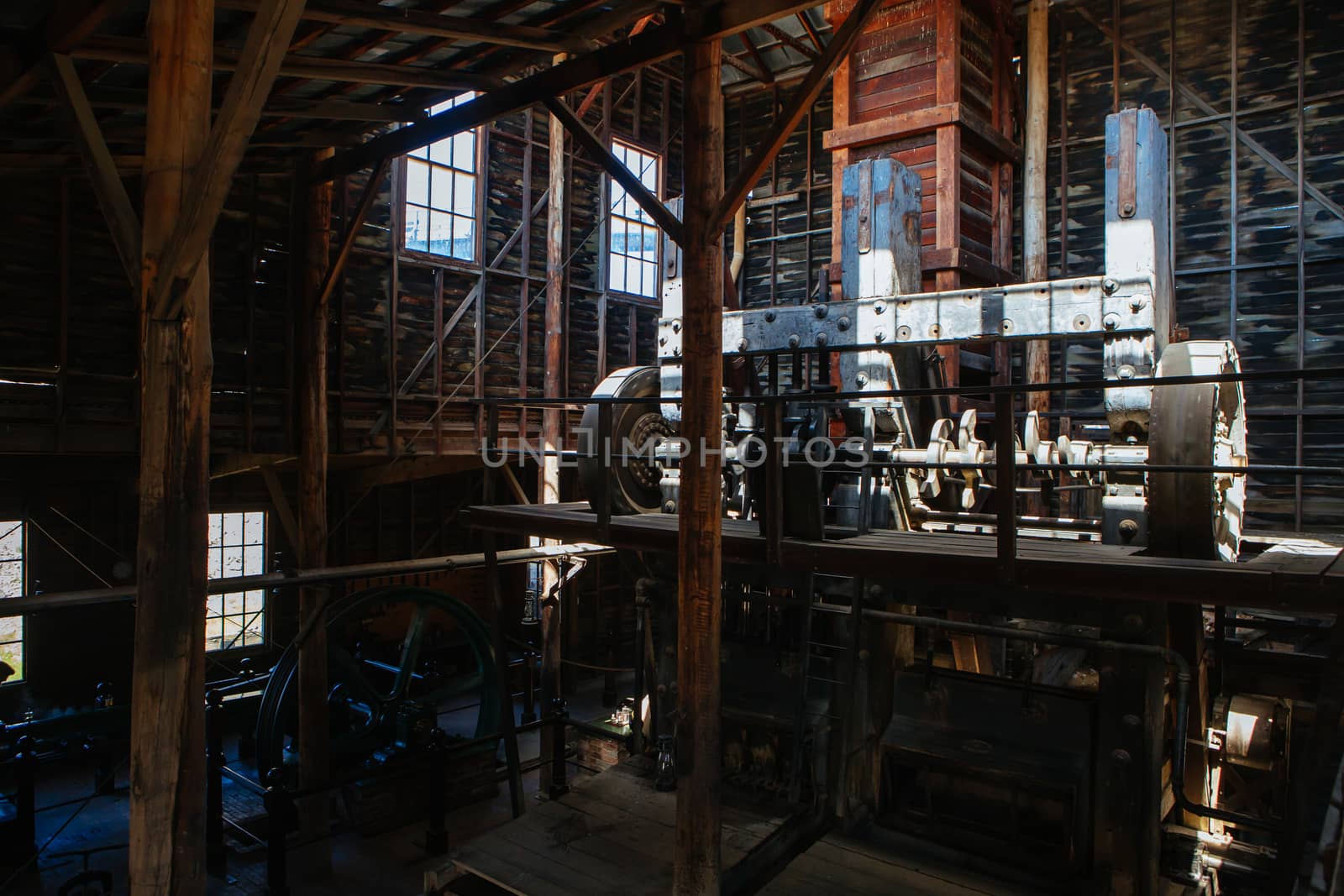 SOVEREIGN HILL, AUSTRALIA - OCTOBER 5: Sovereign Hill is an open air museum recreating the atmosphere of a gold rush town in Ballarat, Australia on October 5, 2014