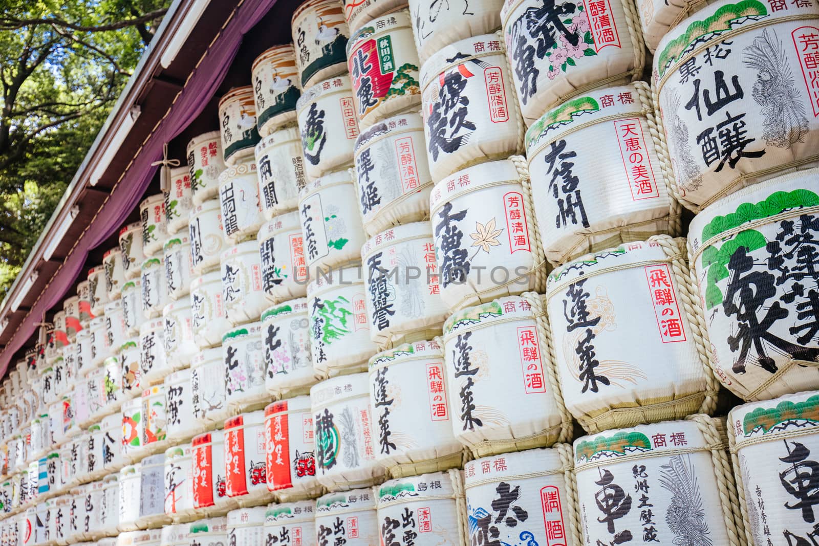 Meji-jingu Shrine in Tokyo Japan by FiledIMAGE