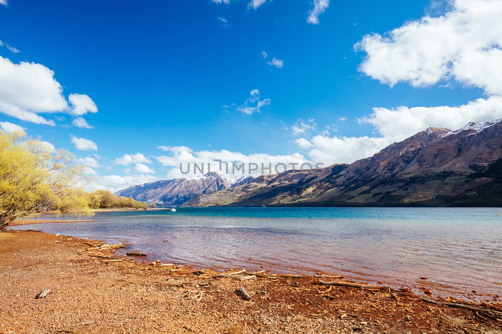 Glenorchy Pier Lake Wakatipu In New Zealand by FiledIMAGE