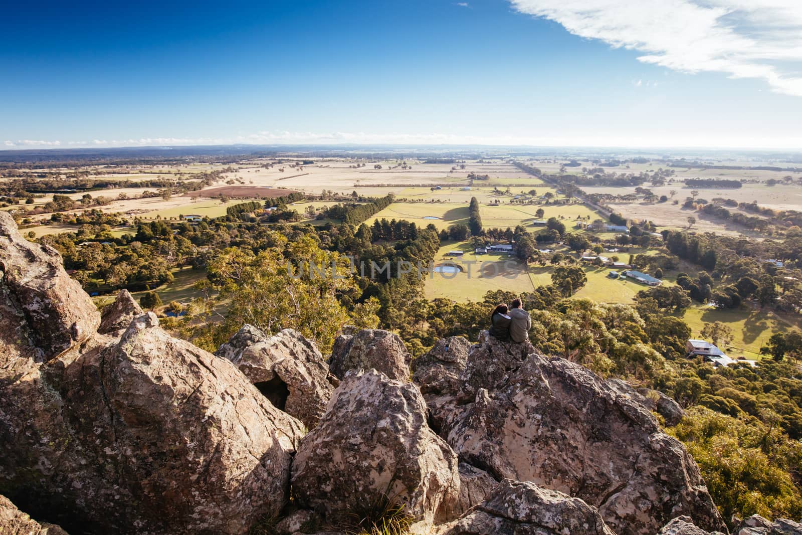 Hanging Rock in Macedon Ranges Australia by FiledIMAGE