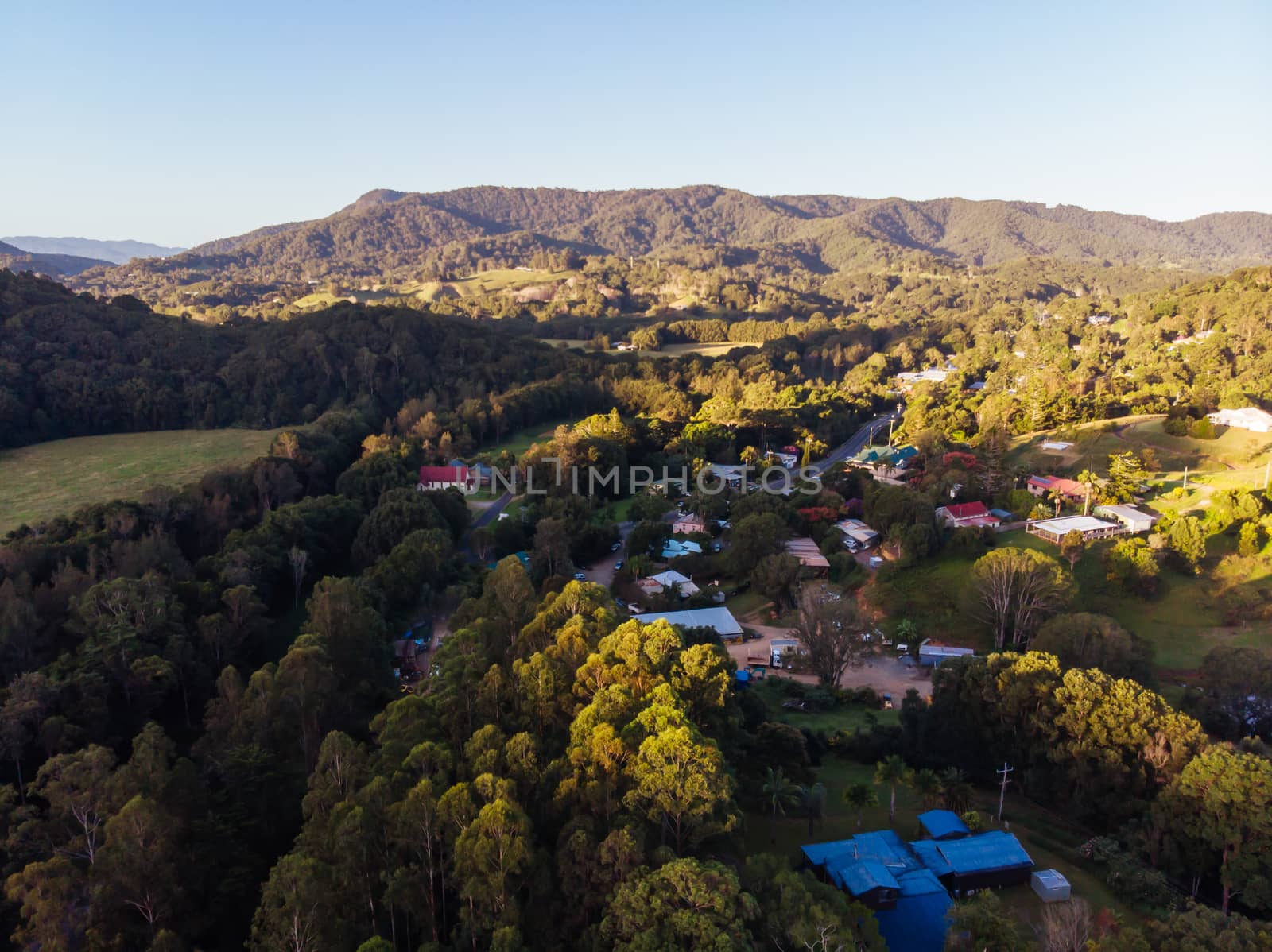 Town of Uki in NSW Australia by FiledIMAGE