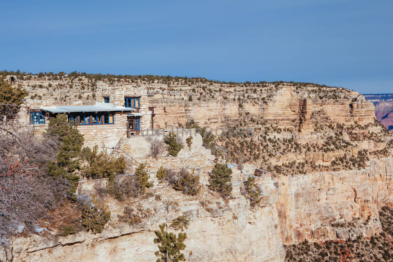 Yavapai Geological Museum at the Grand Canyon in Arizona, USA