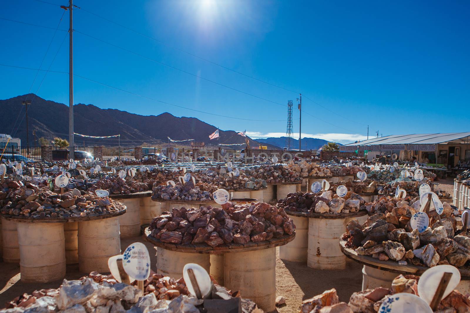 Quartzsite Township in Arizona USA by FiledIMAGE