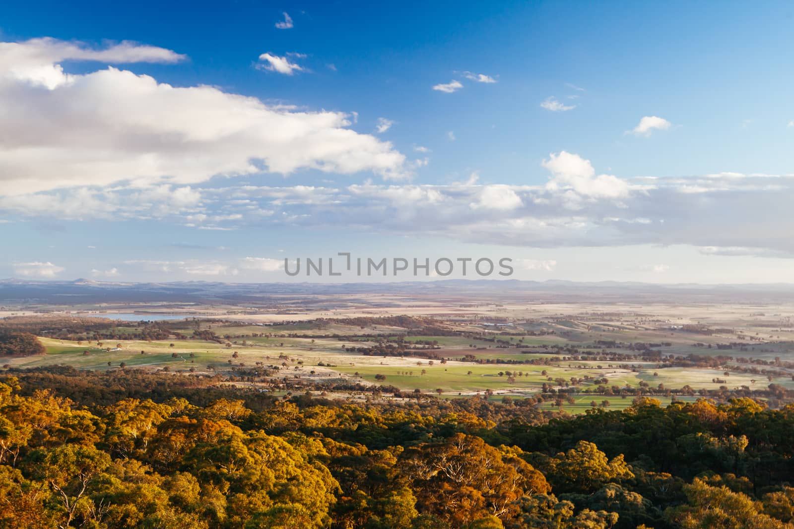 Sunset Over Maldon in Australia by FiledIMAGE